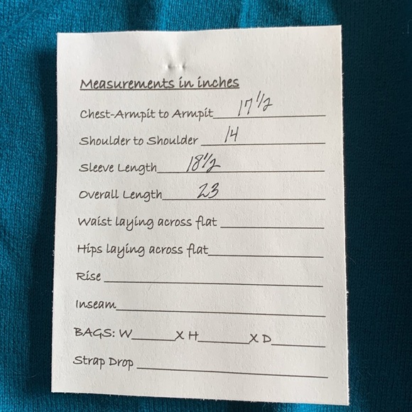 Banana Republic teal cardigan size small - Picture 8 of 8